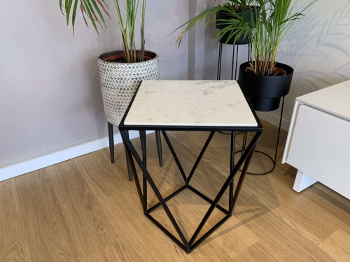 Helford Marble Square Table